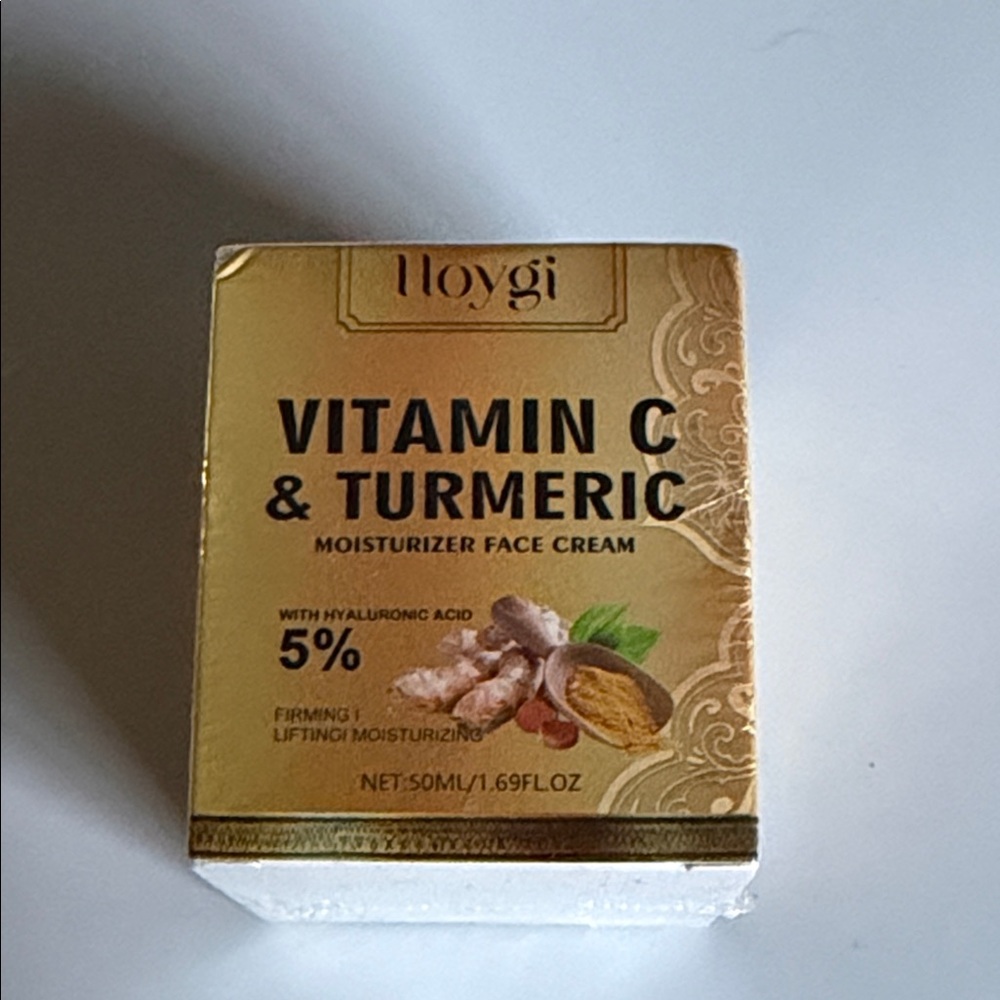 Vitamin C & Turmeric Moisturizer Face Cream - Gold